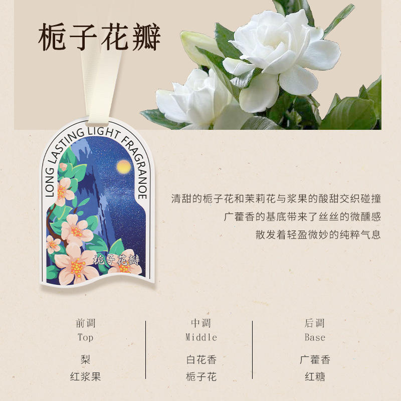 Pétales de gardénia