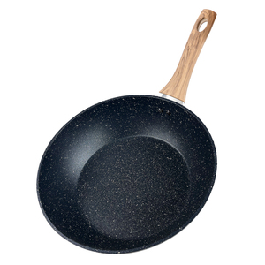 2025 Ramadan Promotion Gift Nonstick Frypan Aluminum Cooking Pans Egg Steak Frying Pan <strong>Set</strong> <strong>20</strong> 24 28cm Chef Pan with Soft Touch