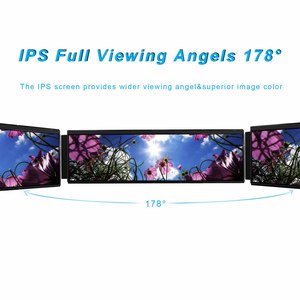 Ángulo de visión completo Ips Monitor de Pc de pantalla ancha de 126 pulgadas Pantalla Lcd de barra de 126 pulgadas para Y60 Midtower Atx Computer Gaming Case