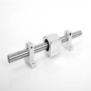 Carril de guía lineal de acero inoxidable de alta velocidad SBR20/SBR25/SBR30 Carril de guía lineal con bloque deslizante para sistema de movimiento lineal - Product Image 2