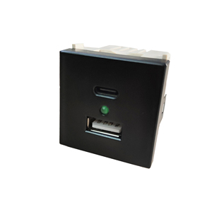 USB Type-C電源ソケットスイッチソケット部品1ギャングスイッチ部品 - Product Image 3
