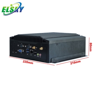 ELSKY PC industrial Core I5 8gen Mini computadora 6usb unidad de sistema computadora Pc 2 * DDR4 2LAN 6COM M.2 para pantalla simple/dual IPC6900 - Product Image 4