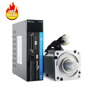 לוגו מותאם אישית A5 200W 400W 600W 750W 1000W מנוע סרוו ערכת מנהל AC 220V AC ערכת בקר מנוע סרוו למכונת <span class=keywords><strong>CNC</strong></span> - Product Image 1