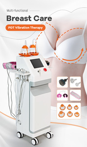 4 in 1 meme büyütme çukurluğu vakum tedavisi titreşim mikro akım led kırmızı ışık physio meme sıkılaştırma makinesi - Product Image 2