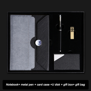 Scatola regalo con Ustick e penna rotondo pulsante magnetico fantasia Notebook per gli affari e l'ufficio - Product Image 2