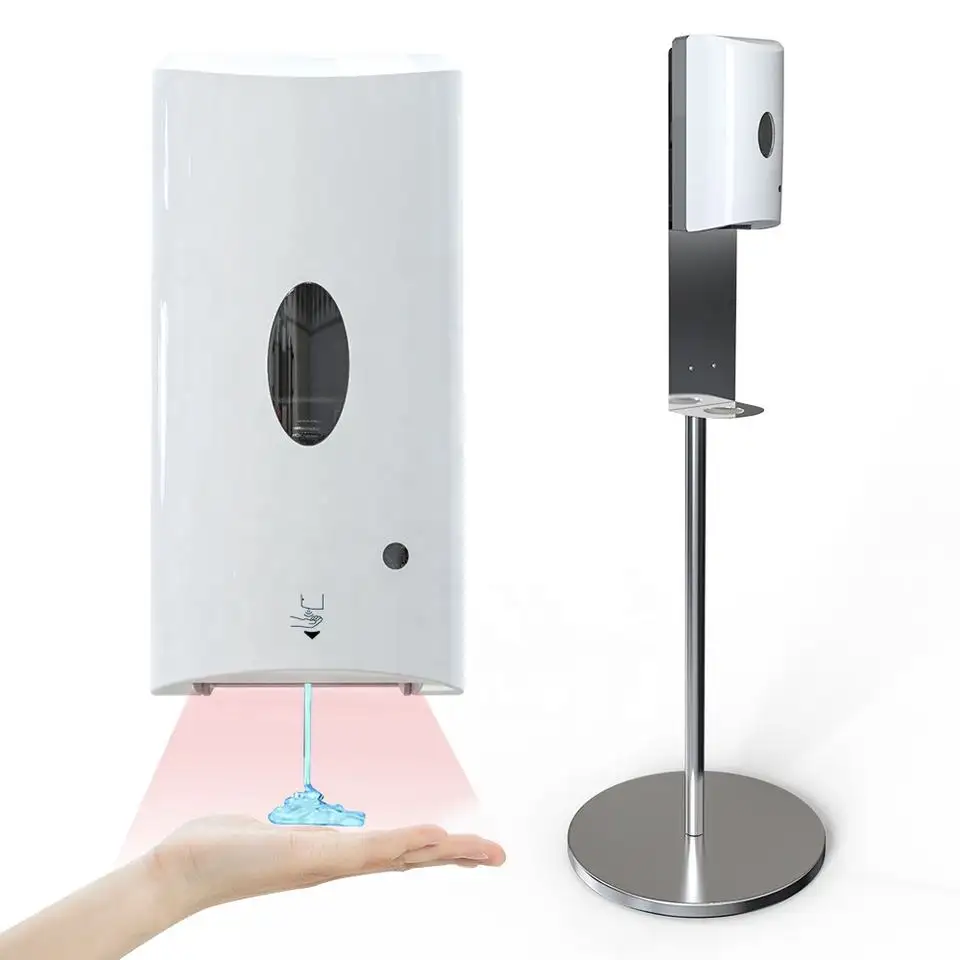 2023 New Automatic Sensing Benutzer definiertes Logo Seifensp ender Gel Touch less Hände desinfektion spender für Hotel badezimmer