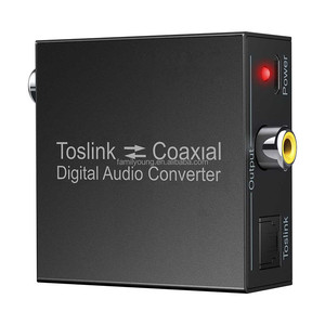 Bi-Directional Coaxial to <strong>Optical</strong> Converter <strong>Optical</strong> SPDIF Toslink to <strong>Digital</strong> RCA Coaxial Audio Converter - Product Image 2
