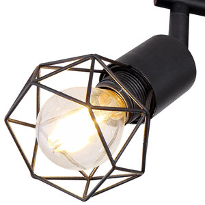 Metal demir LED ampul asılı ışık Modern duvar aplik lamba LED dekoratif tavan spot duvar ışık hüzme aydınlatma - Product Image 4