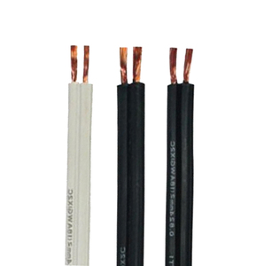 สายไฟฟ้าพีวีซีสำหรับให้แสงสว่างกลางแจ้งในร่มสายไฟ18AWG LED แบบ2คอร์ SPT-3มาตรฐานจากเรา - Product Image 2