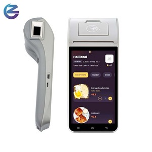 Портативный Pos-терминал Z91 4G Android 11,0 с принтером, NFC POS-терминал, бесплатные SDK java пустые карты для ресторана, магазина, онлайн-заказ - Product Image 1