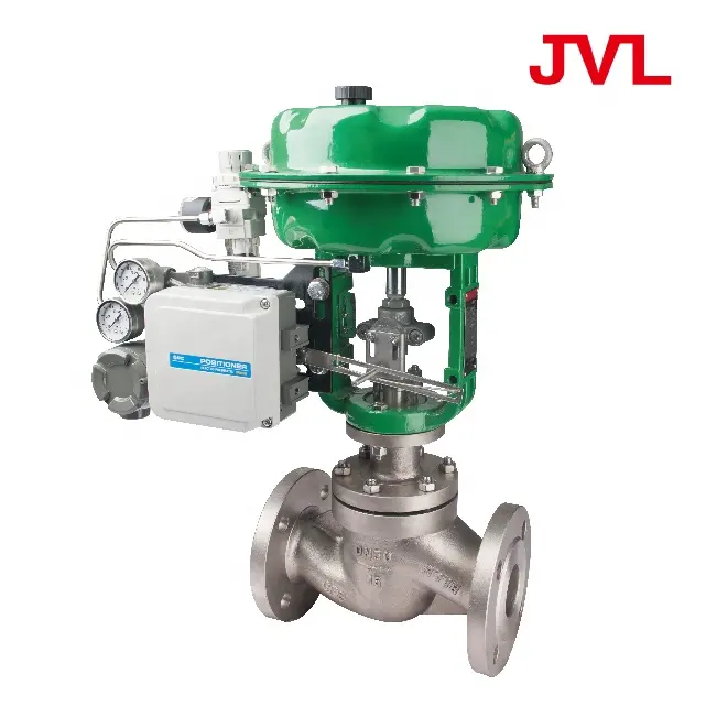 steam control pressure water flow pneumatic regulating temperature control valve