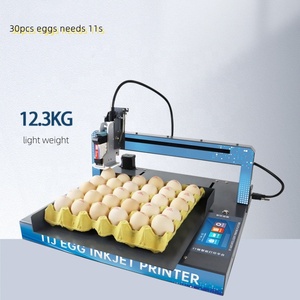 Multifunktion aler Logo-Drucker, der Eier-Inkjet-Codier maschine druckt - Product Image 4