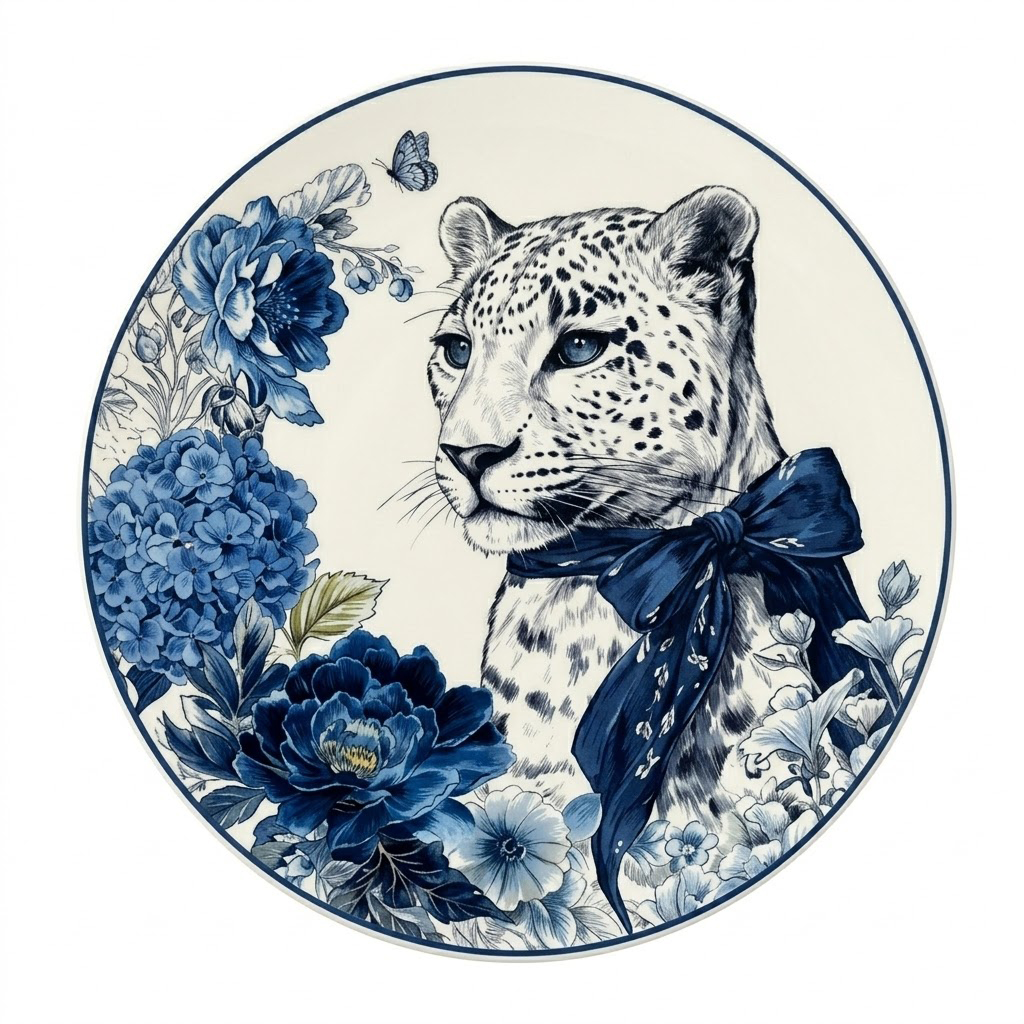 Bleu profond 12 pouces