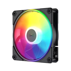ProArtist JIMU, 120mm, ARGB, montaje inalámbrico, ventilador enfriador negro puro, caja de refrigeración LED para PC, conector de 4 pines, disipador de calor de plástico para ordenador - Product Image 4