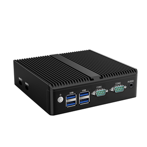 BKHD nuovo modello Fanless 4 Display 2 * HD 1 * DP 1 * tipo-c USB Mini PC G30S N100 2 * LAN 2 * COM Industrial Computer Linux Ubuntu Win-dows - Product Image 2