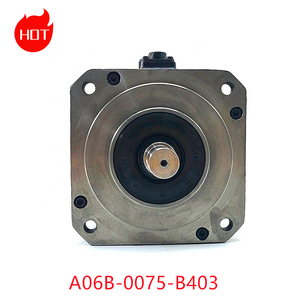 Fanuc ac מנוע סרוו מנוע 2/4000 סוג A06B-0061-B103 עבור חלקי חילוף מודול מכונת cnc חלק