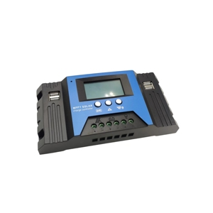 50A 60A 100A Mppt regolatore di carica solare 60a 12v 24v Controller di carica con batteria Usb Pwm regolatore di energia solare - Product Image 1