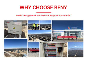 BENYDCソーラーコンバイナーボックスストリングボックス4入力4出力防水IP65pv DCストリングボックス - Product Image 3