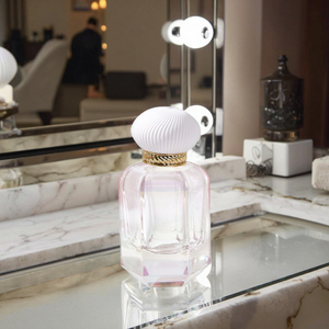 Chai xịt nước hoa thủy tinh trong suốt cao cấp, đựng tinh dầu thơm có logo tùy chỉnh, dung tích 50ml, 30ml, 100ml, kèm hộp giấy hình trụ - Product Image 4