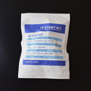 Klinik hastane ISO CE cerrahi alet seti için özel genel tıbbi bandaj steril IV başlangıç kiti - Product Image 3
