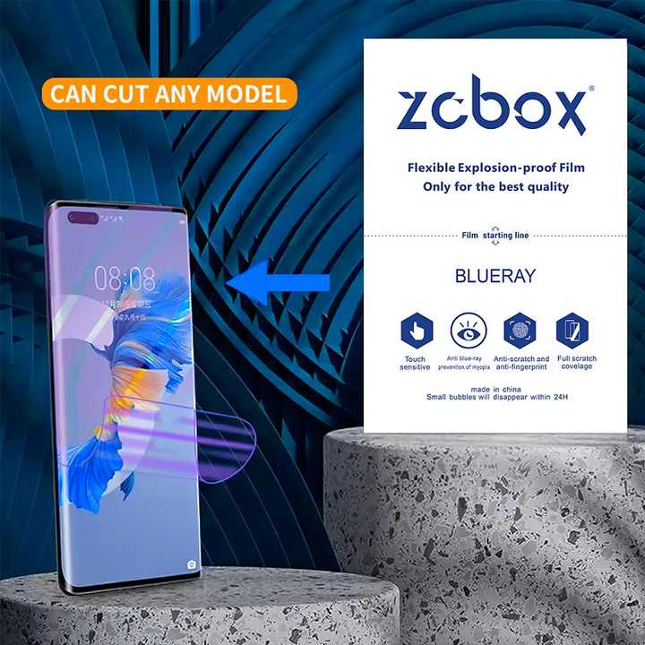 TPU Soft Screen Protector Hydrogel Film Matte HD Anti Blue Light Privacy Film for Screen Protector Film Cutting Machine