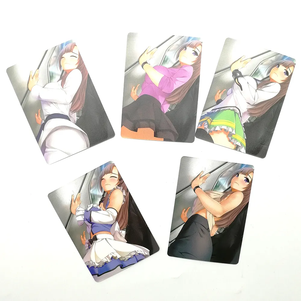 Low Price Custom Art Paper Adult Anime Cartoon Nude Women Playing Game Card Deck