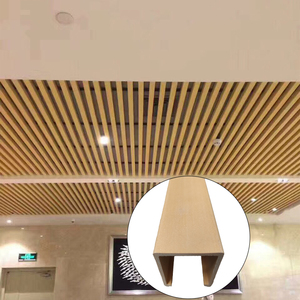家居装饰使用假天花板设计Wpc墙板假天花板 - Product Image 1