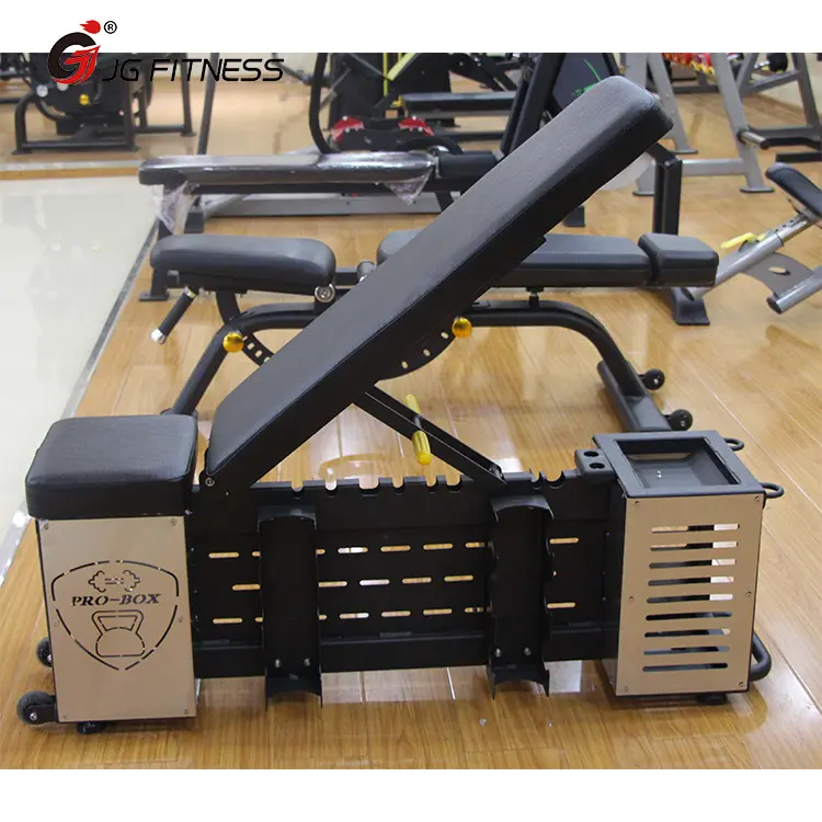 Sport Gym Fitnessapparatuur Hometrainer Halter Training Box Bankjes Verstelbare Workout Bench Met Opslag