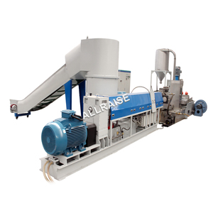 Otomatik plastik Film geri dönüşüm temizleme yıkama hattı PE Film geri dönüşüm makinesi atık plastik kırma çamaşır kurutma granülatör - Product Image 3