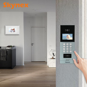 Sistema de intercomunicación de precio competitivo Cámara de timbre de video de apartamento analógico de 4,3 pulgadas con sistemas de control de acceso Videoportero - Product Image 6
