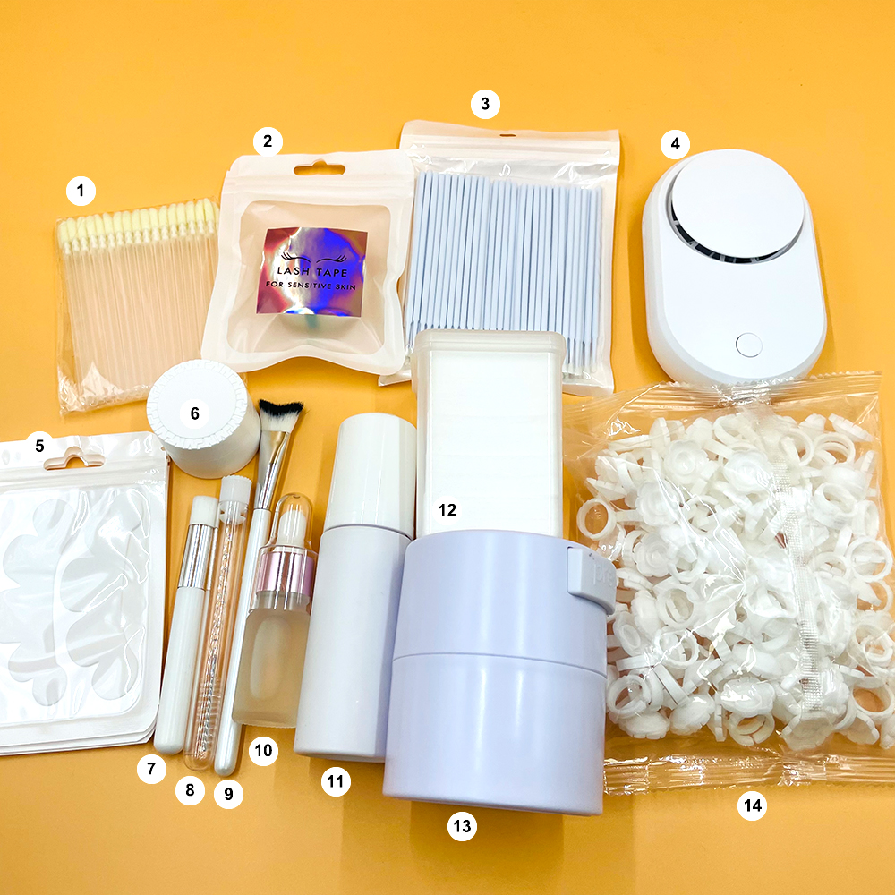 Kits d'extension de cils 01