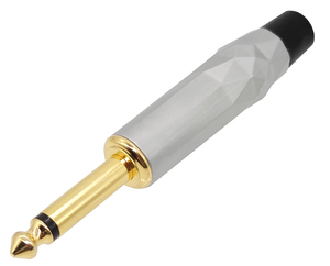 ACC QT242G <strong>Header</strong>-3.5&amp;6.35 Plug <strong>1</strong>/<strong>8</strong>&quot; &amp; <strong>1</strong>/4&quot; Plug 6.35mm Zinc Alloy Gold Plating Quick Audio &amp; Video Stereo Amp Connector - Product Image 1