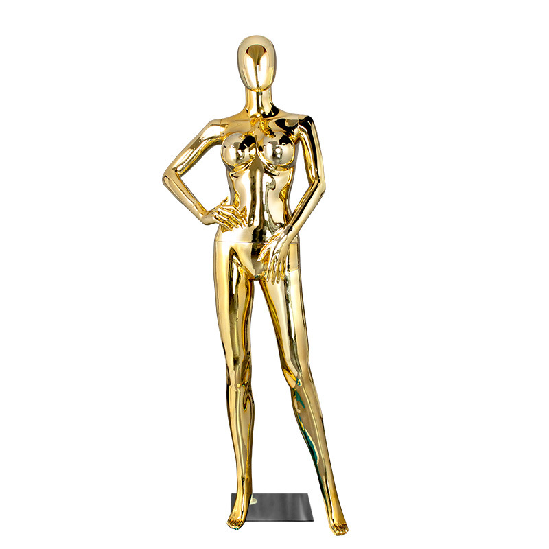 Luxury Gold -Left hand on hip gesture