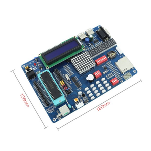Smart Elektronik PIC18F4520 MCU Lernen Bord PIC Development Board Kompatibel mit PIC16F877A MCU Entwicklung Bord