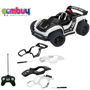 RCコンバーチブルシェルモデル車両1:16DIYアセンブリカー - Product Image 3
