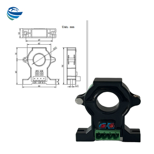 Kunden spezifischer 0-200A Wechselstrom-Gleichstrom messumformer 4-20Ma 0-5V Halls trom wandler 20mm 40mm 55mm Offen stroms ensor wandler - Product Image 2