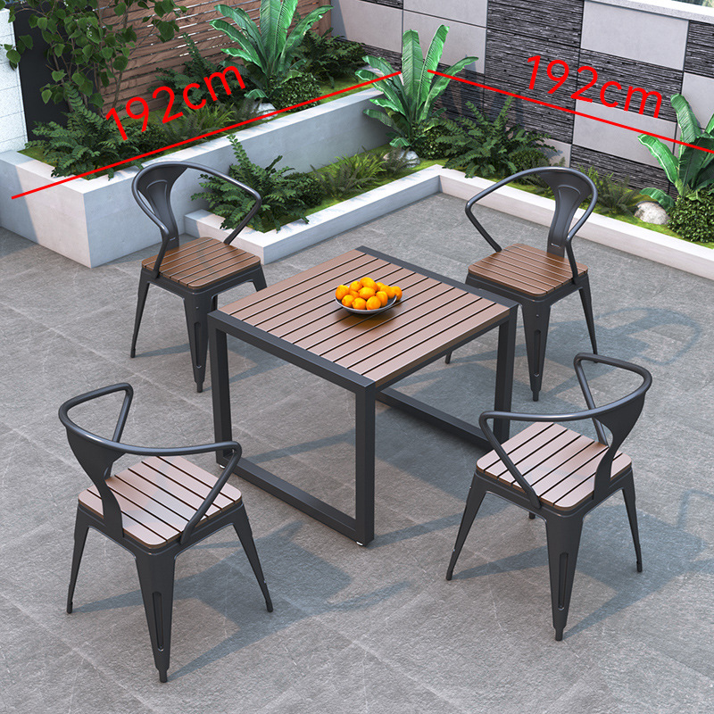 4 chairs 60*60 square tables
