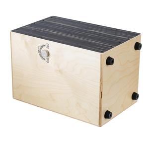 Cajon kutusu davul huş ahşap perküsyon kutusu iç trampet dizeleri ile ayarlanabilir askıları sırt çantası - Product Image 4