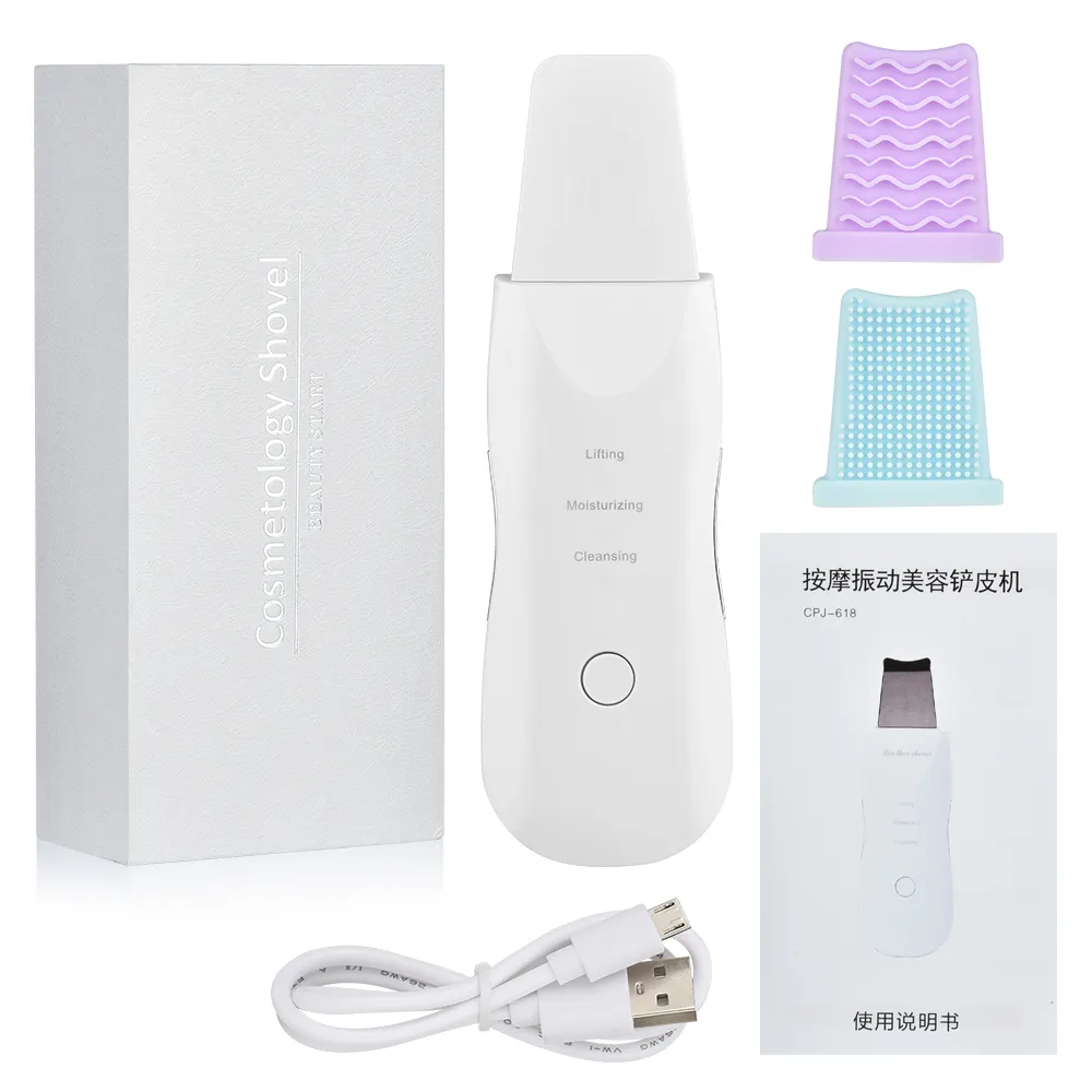 Hydrafaci-masajeador ultrasónico para estiramiento facial, hidratante profesional de iones para estiramiento facial, Spa