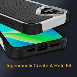 IPhone16 için zarif yeni kablosuz şarj üç bir koruyucu cep telefonu kılıfı kaynak fabrika anti-sonbahar PC kapak - Product Image 5