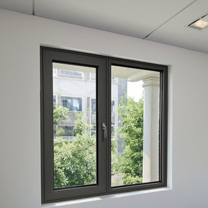 High Quality Factory Price Aluminum <strong>Window</strong>, Curtain Wall <strong>Window</strong>, Double - Layer Glass Casement <strong>Window</strong> - Product Image 1