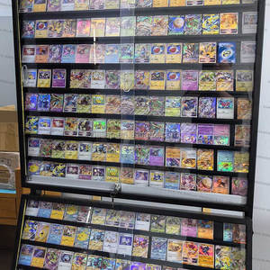 Duy nhất hai mặt giao dịch thẻ hiển thị trường hợp với ánh sáng LED nhà máy tùy chỉnh tgc cửa hàng phân loại thể thao & bóng chày thẻ hiển thị Showcase - Product Image 5