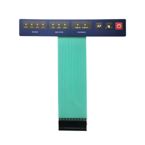 Interruttori LED pannello di controllo adesivo tastiera overlayfunzione interruttore tattile a membrana personalizzato membrana interruttore a membrana - Product Image 1