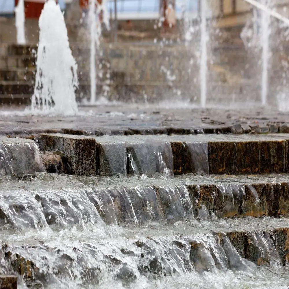 Artwatershow neues Design künstlicher Wassersprung Garten öffentlicher Park Wasserfallbrunnen