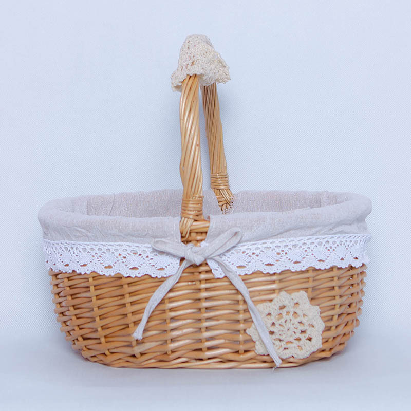 Lace plain linen