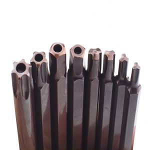 T6 T8 T10 T15 T20 T25 T30デュアルユーストライアングルTorxスターキーレンチS2スチールLタイプTorxキー穴付き - Product Image 5