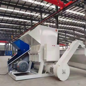 Elektrik motoru ekstrüzyon parçalayıcı büyük plastik kırıcı makineleri atık plastik PE PET PVC geri dönüşüm için HDPE parçalayıcı makinesi - Product Image 2