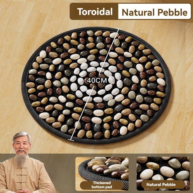 Círculo - Guijarro natural de 40 cm de diámetro