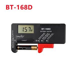 BT-168 BT-168 BT-168D มืออาชีพเครื่องทดสอบแบตเตอรี่ดิจิตอลจอแสดงผล LCD C D N AA AAA 9V 1.5V ปุ่มตรวจสอบความจุของแบตเตอรี่เซลล์ - Product Image 4