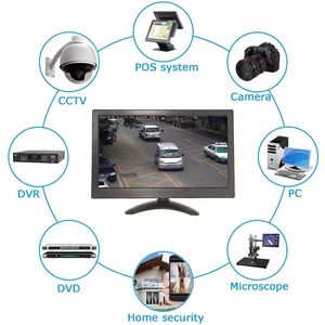 Monitores LED Monitor CCTV de 11,6 pulgadas Pantalla panorámica con entrada de señal VGA BNC de pulgadas Monitor Lcd de computadora Pc - Product Image 6
